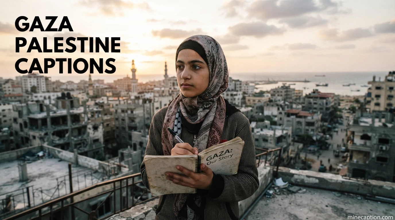 Gaza Palestine Captions