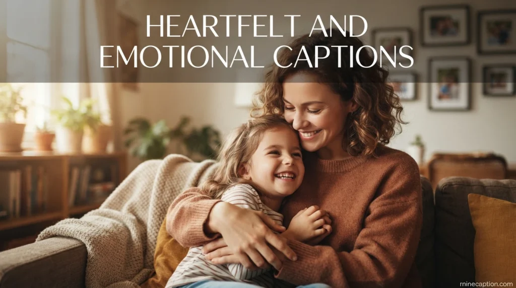 Heartfelt and Emotional Captions