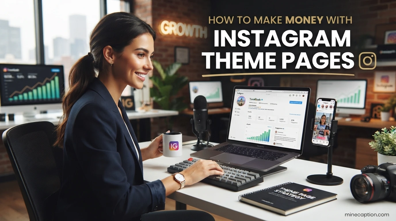 how to make money with instagram theme pages