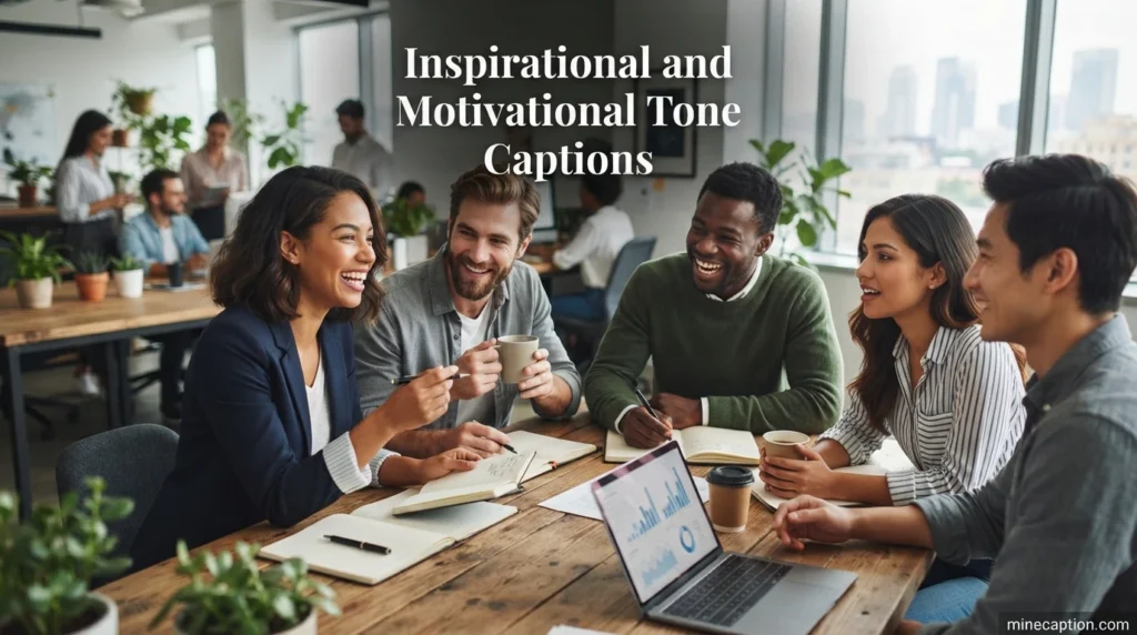 Inspirational and Motivational Tone Captions
