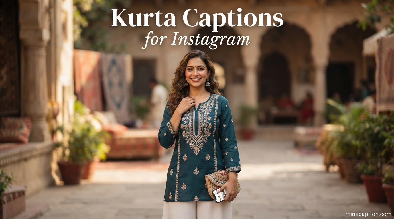 Kurta Captions for Instagram