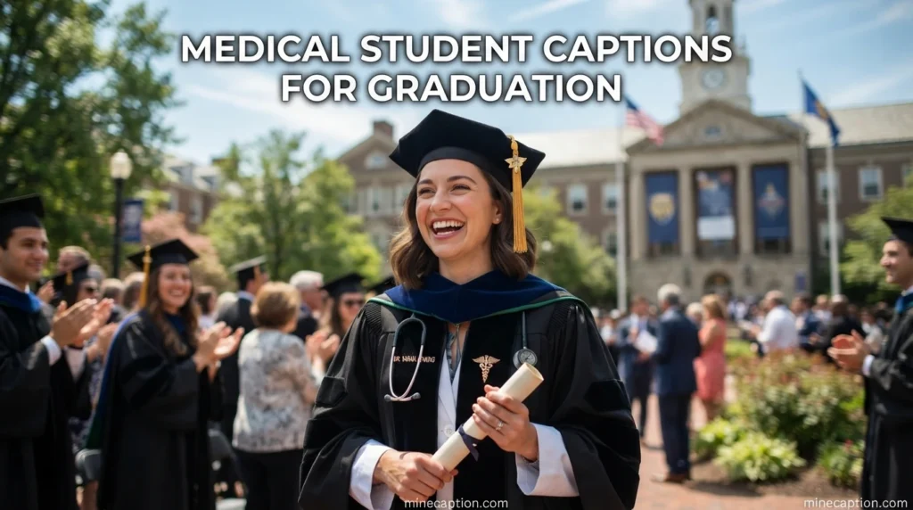 Medical Student Captions for Graduation