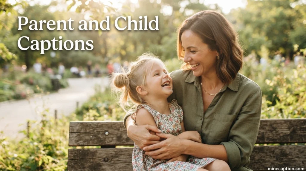Parent and Child Captions