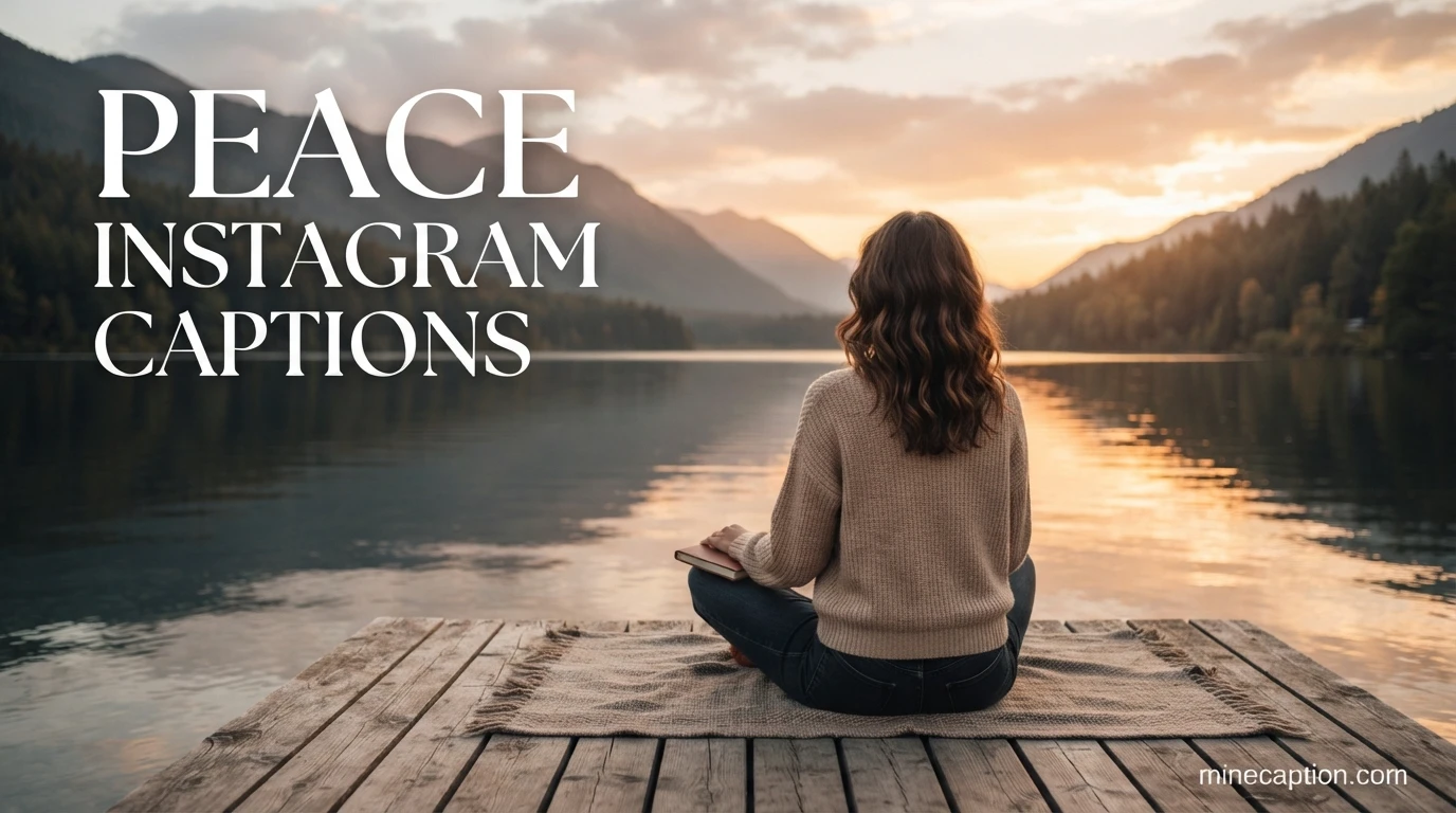 Peace Instagram Captions