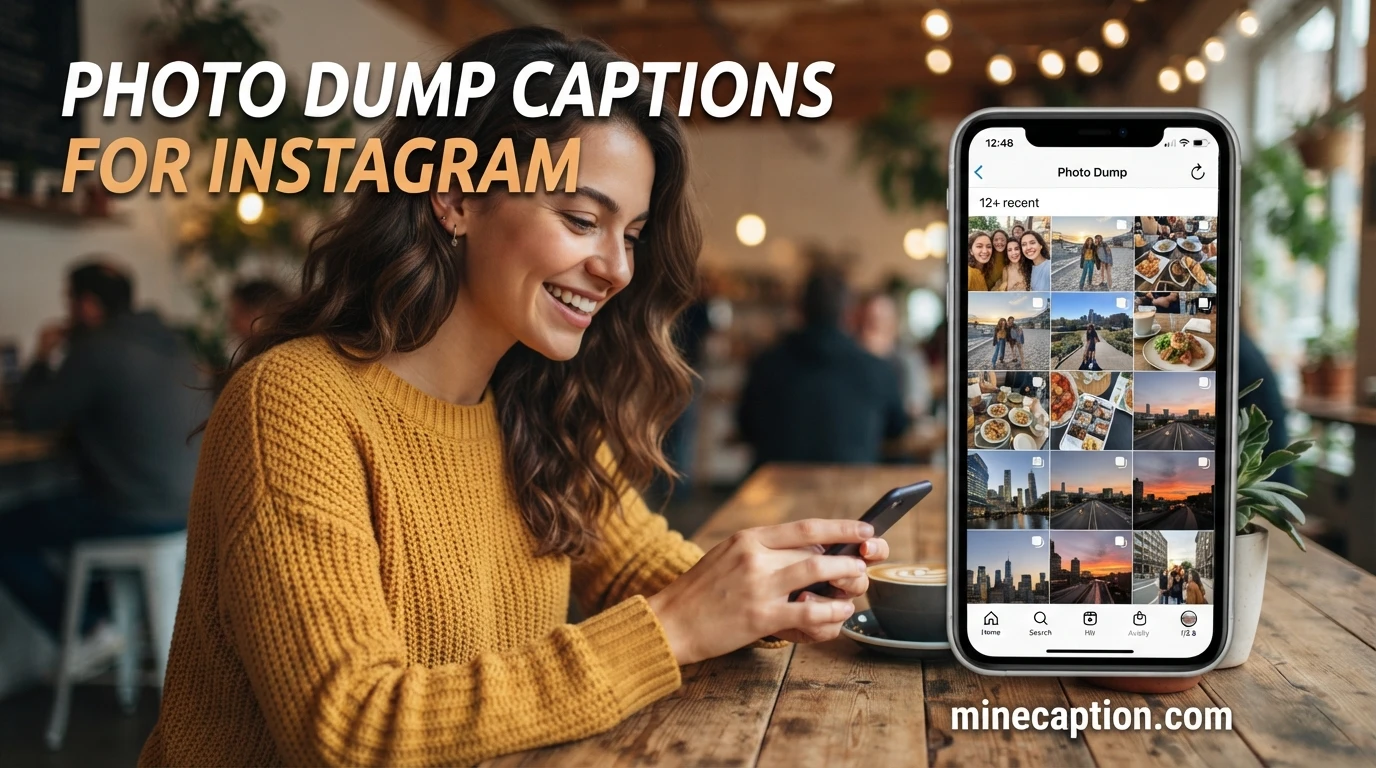 Photo Dump Captions for Instagram