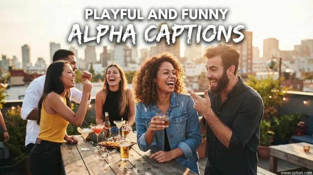 Playful and Funny Alpha Captions