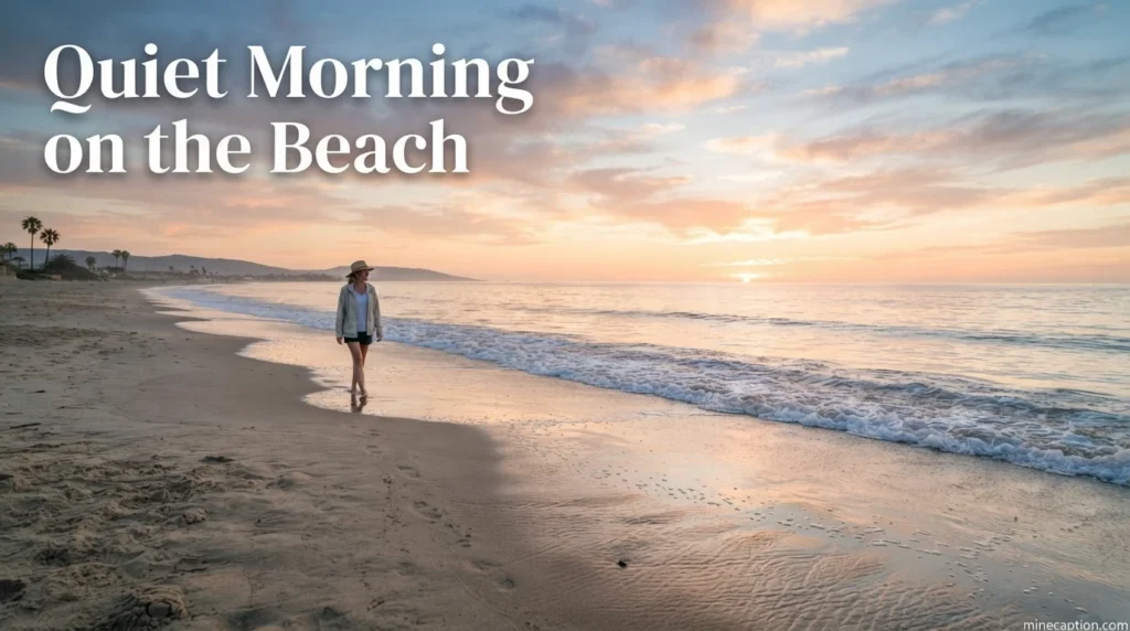 Quiet Morning on the Beach