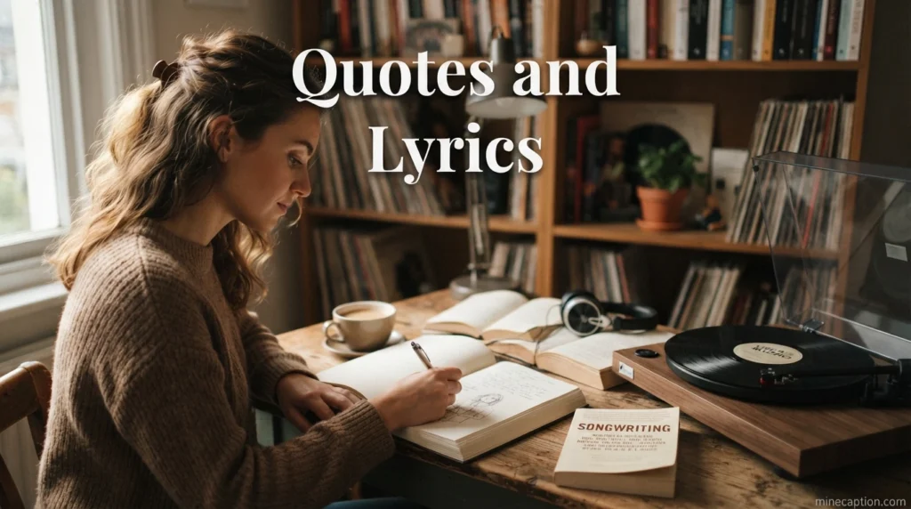 Quotes and Lyrics