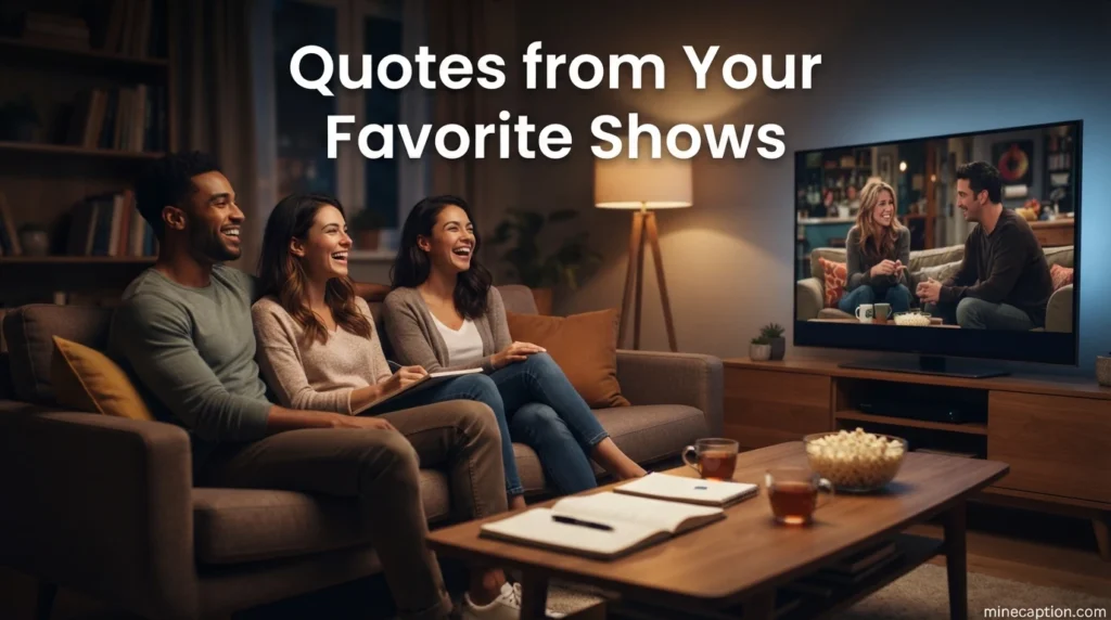 Quotes from Your Favorite Shows