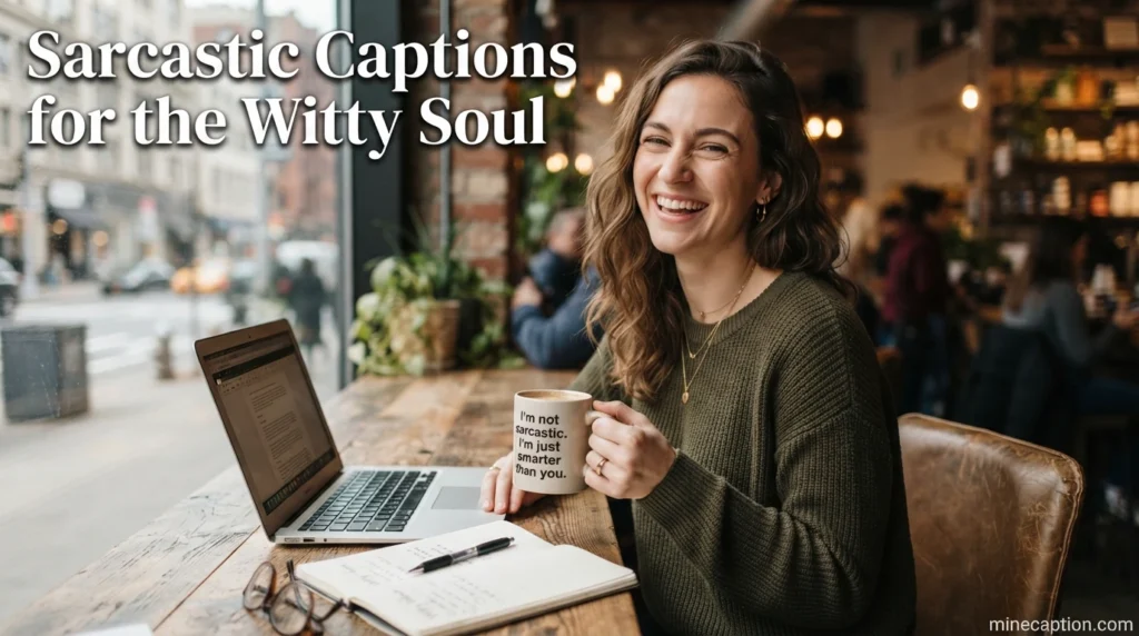 Sarcastic Captions for the Witty Soul