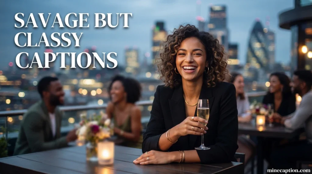 Savage But Classy Captions