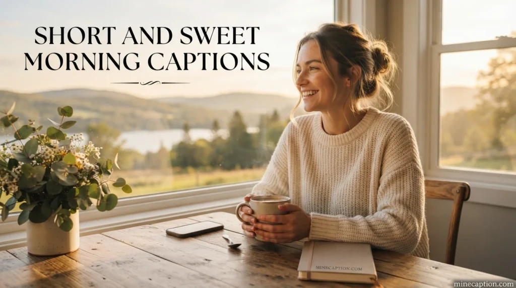 Short and Sweet Morning Captions