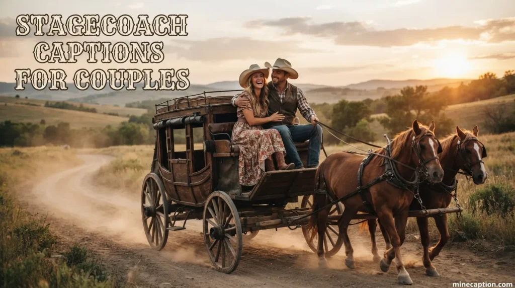 Stagecoach Captions for Couples