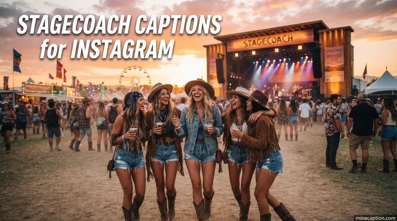 Stagecoach Captions for Instagram