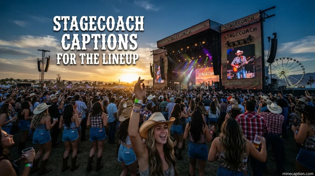 Stagecoach Captions for the Lineup