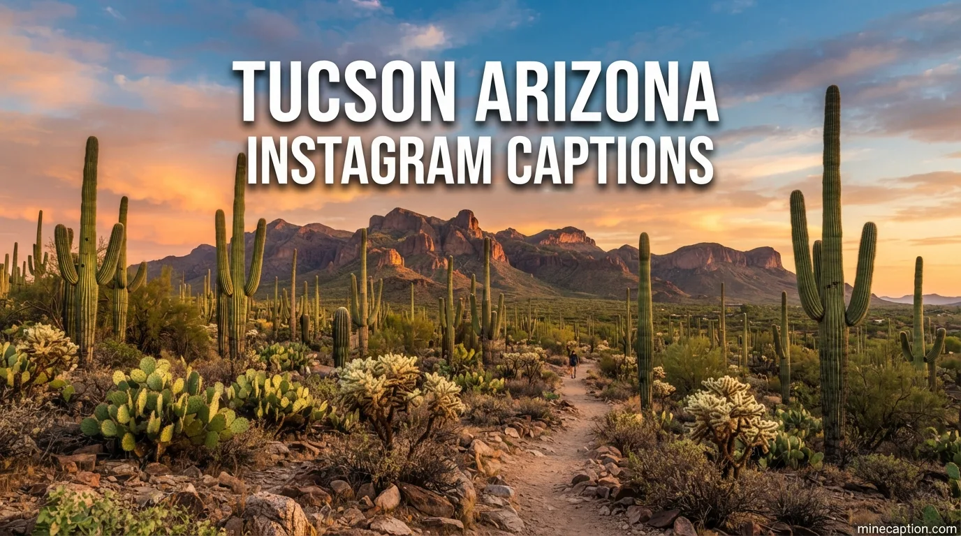Tucson Arizona Instagram Captions