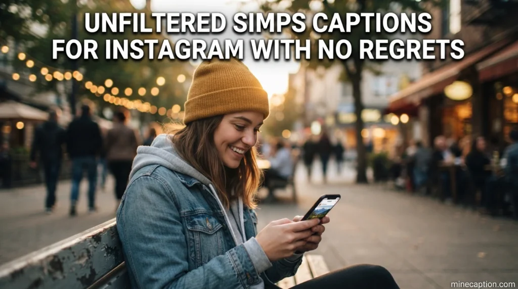 Unfiltered Simps Captions for Instagram with No Regrets