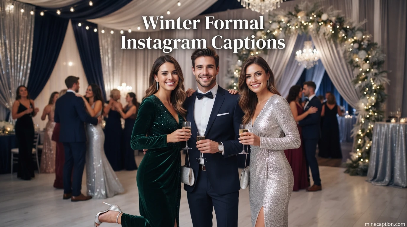Winter Formal Instagram Captions