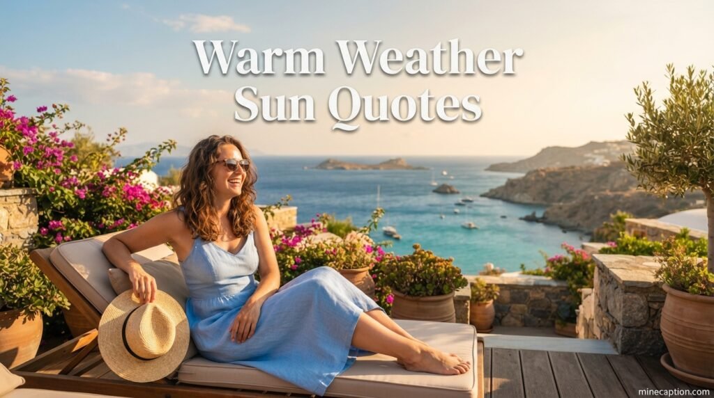 Warm Weather Sun Quotes