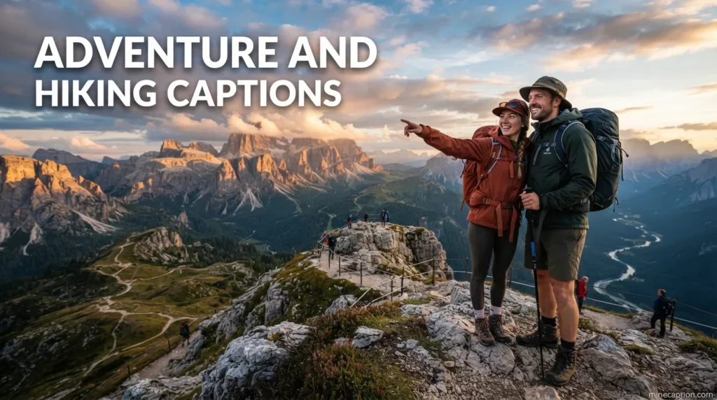 Adventure And Hiking Captions