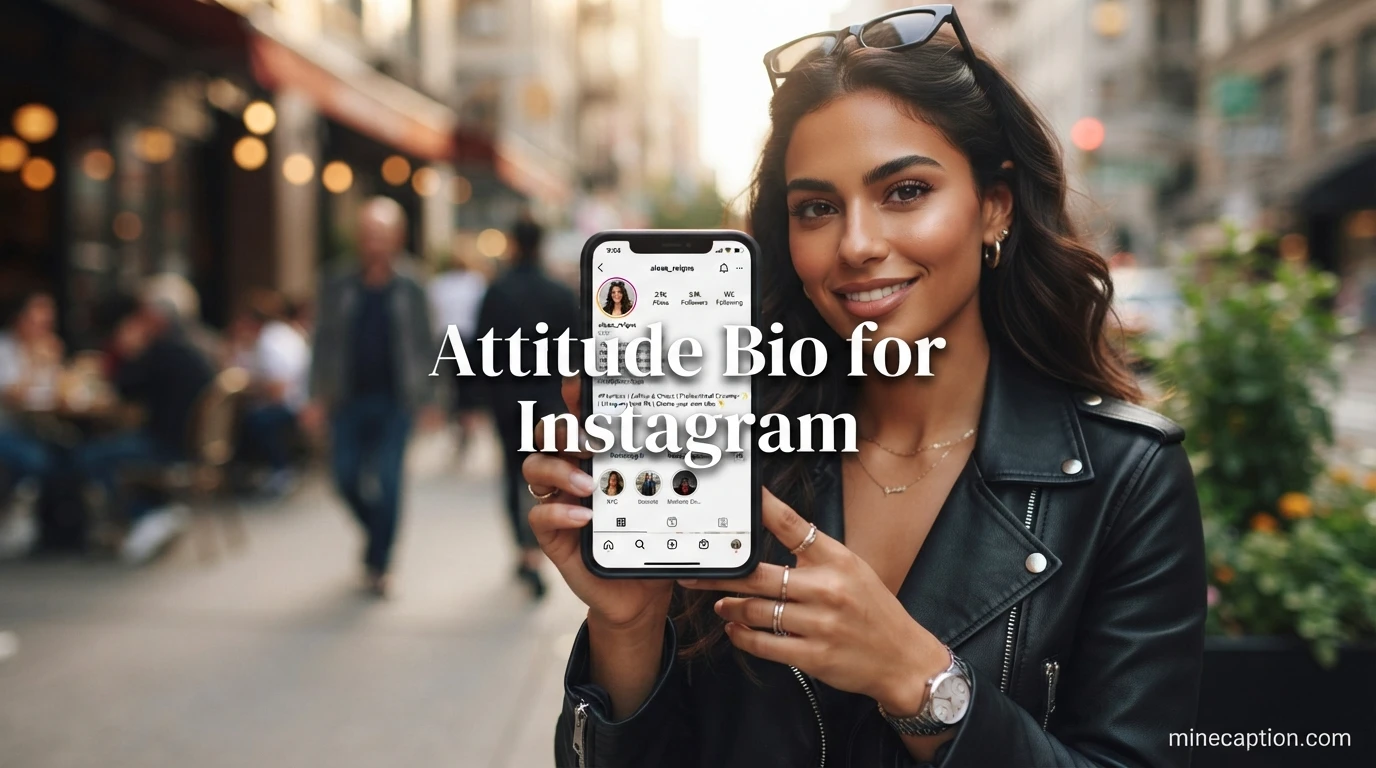 Attitude Bio for Instagram