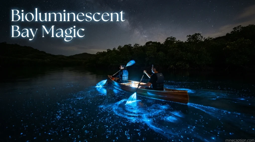 Bioluminescent Bay Magic