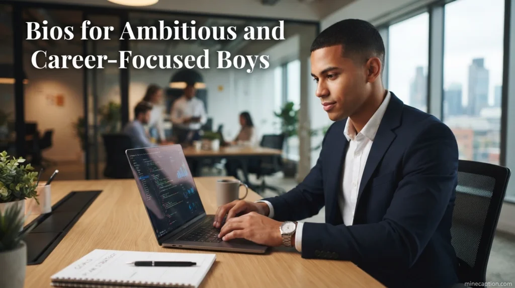 Bios for Ambitious and Career-Focused Boys
