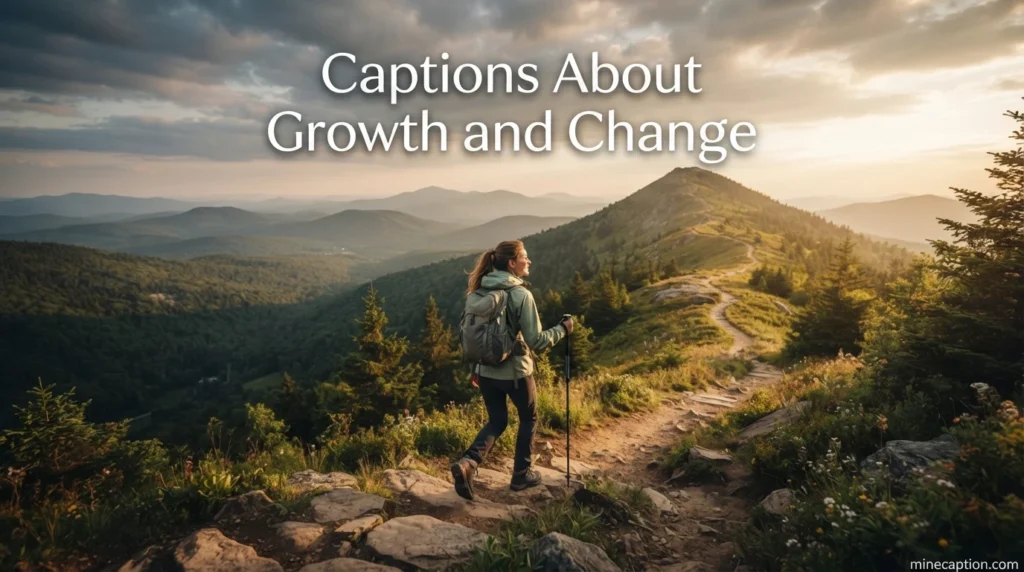 Captions About Growth and Change