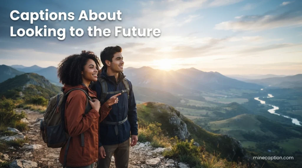 Captions About Looking to the Future