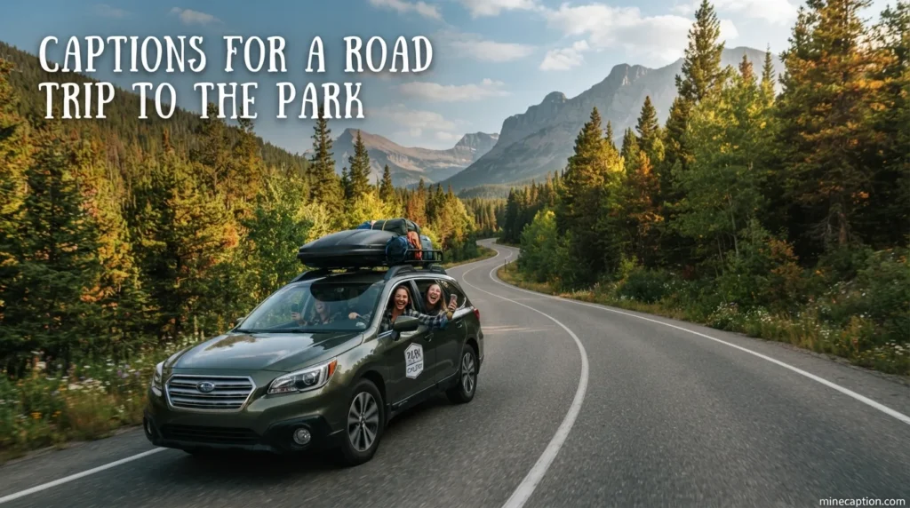 Captions for a Road Trip to the Park