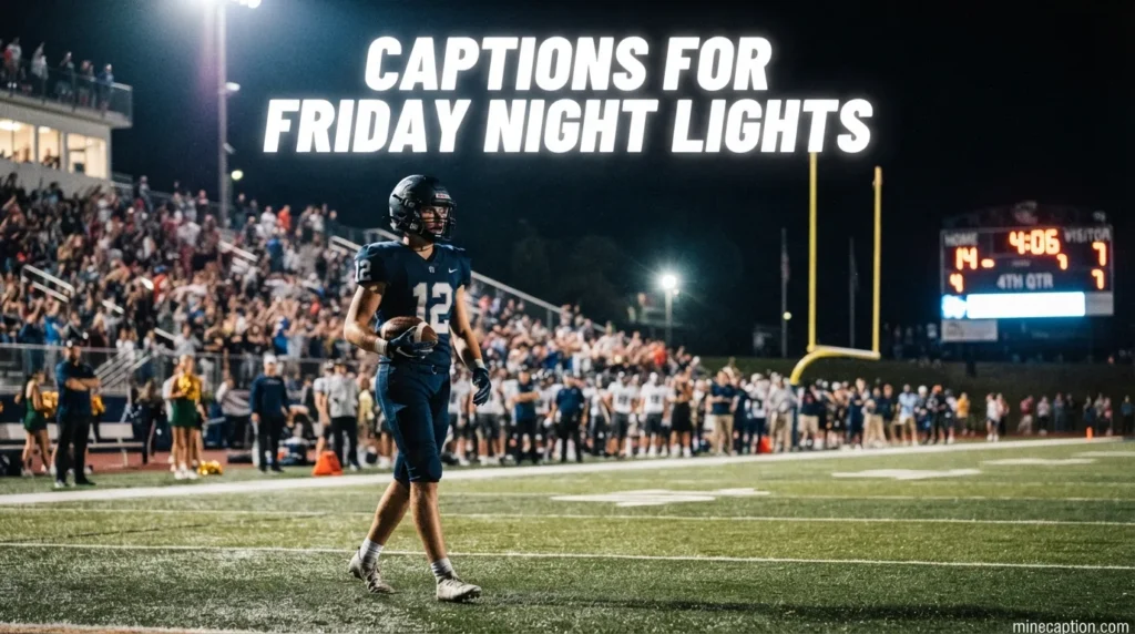 Captions for Friday Night Lights