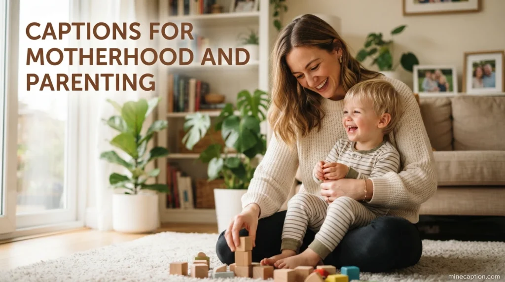 Captions for Motherhood and Parenting