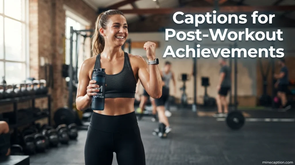 Captions for Post-Workout Achievements