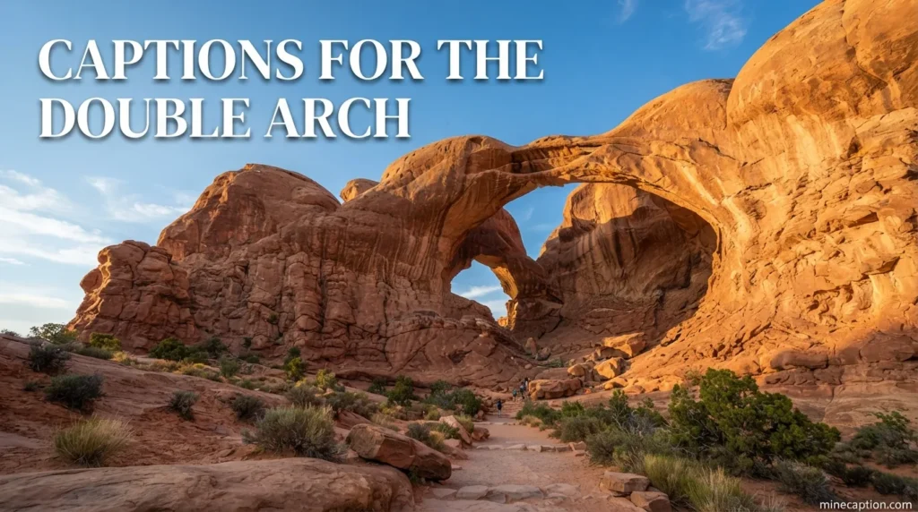 Captions for the Double Arch