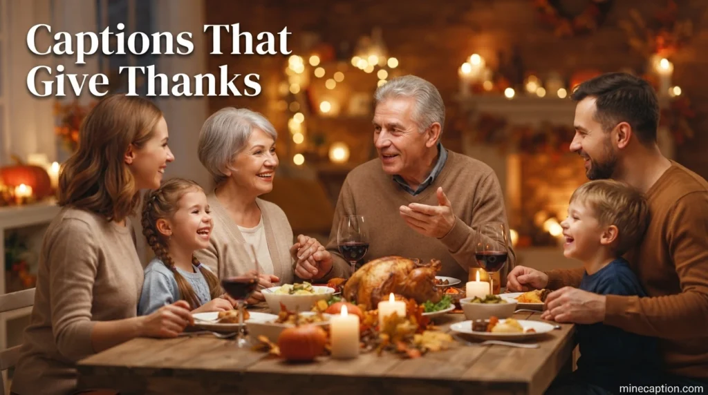 Captions That Give Thanks
