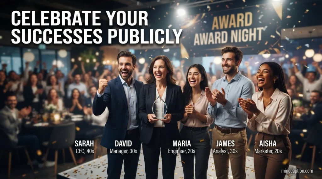 Celebrate Your Successes Publicly