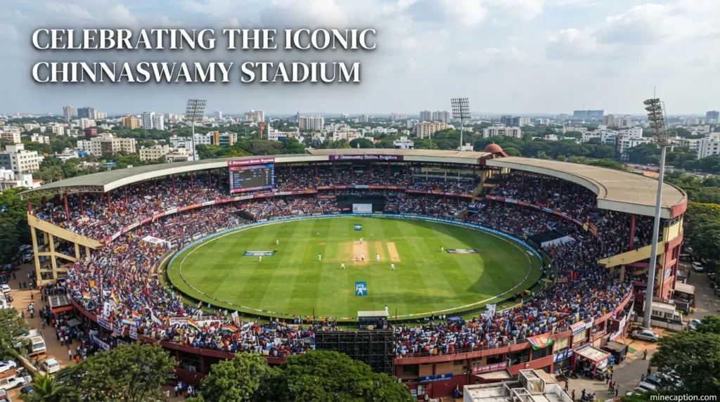 Celebrating the Iconic Chinnaswamy Stadium