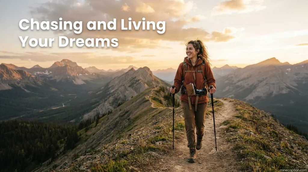 Chasing and Living Your Dreams