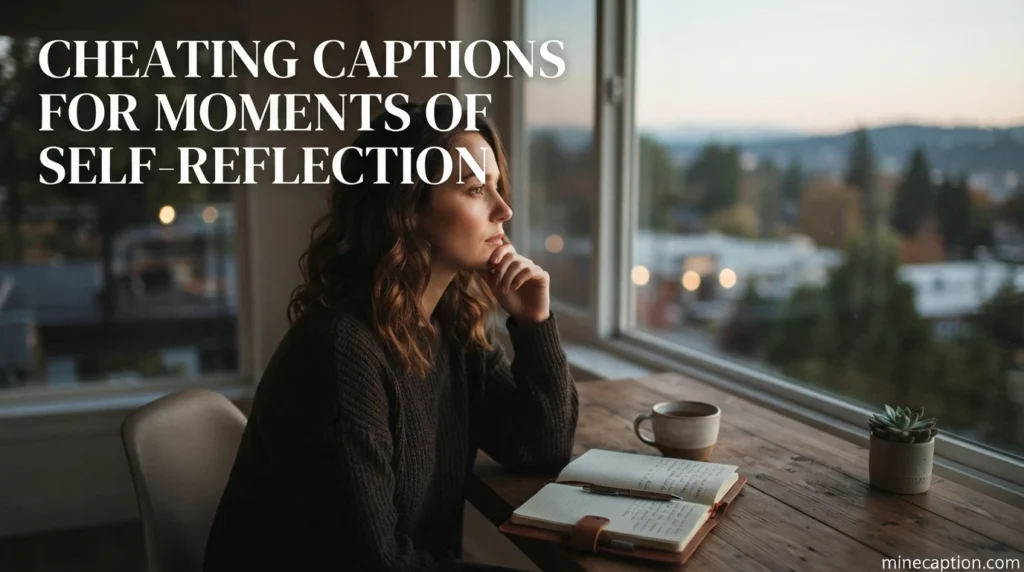 Cheating Captions for Moments of Self-Reflection