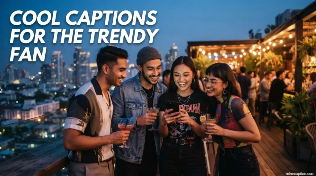Cool Captions for the Trendy Fan
