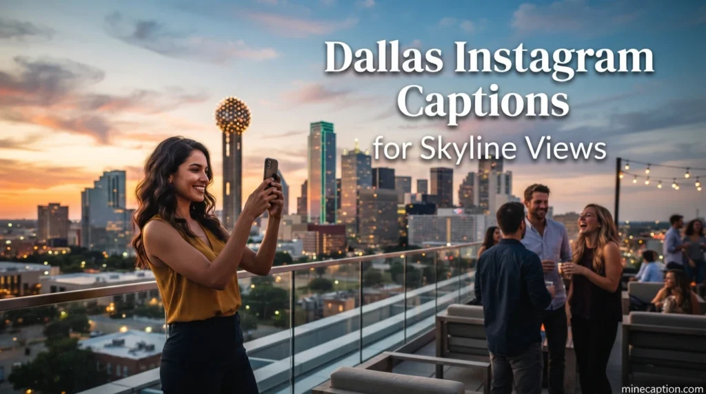 Dallas Instagram Captions for Skyline Views