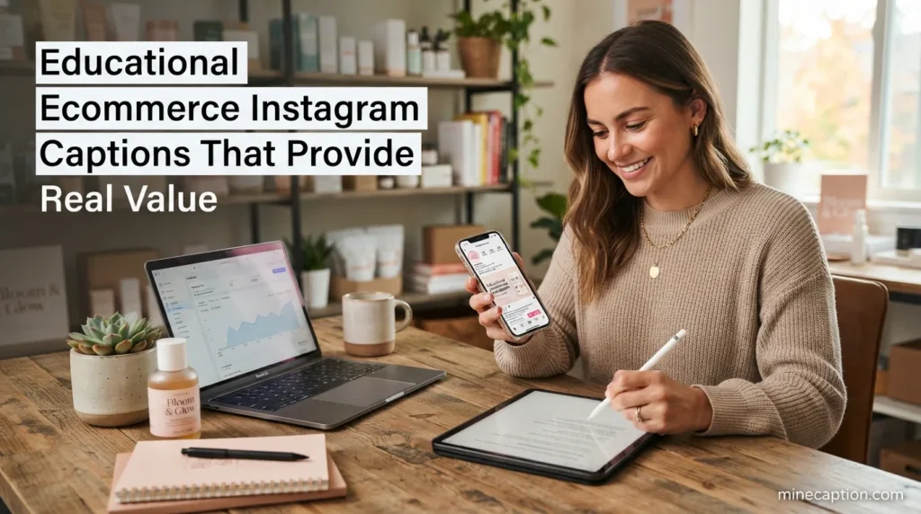 Educational Ecommerce Instagram Captions That Provide Real Value