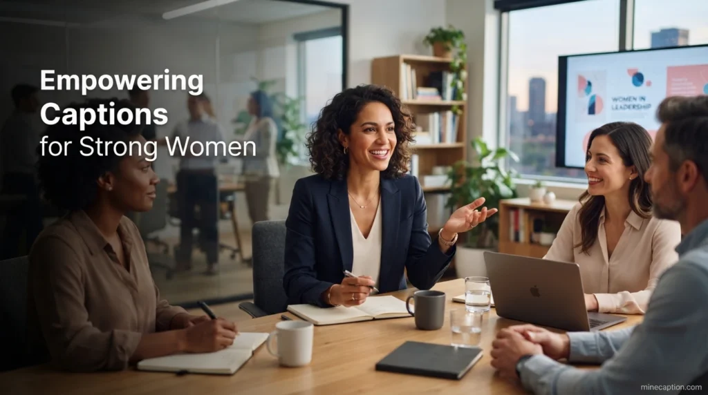 Empowering Captions for Strong Women