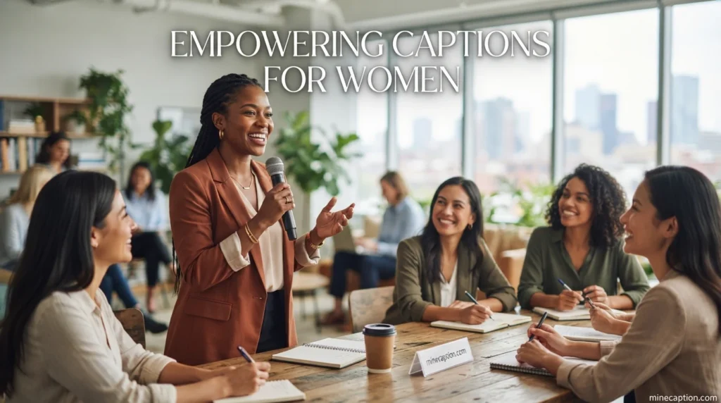 Empowering Captions for Women