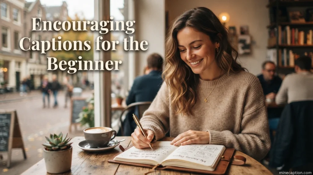 Encouraging Captions for the Beginner