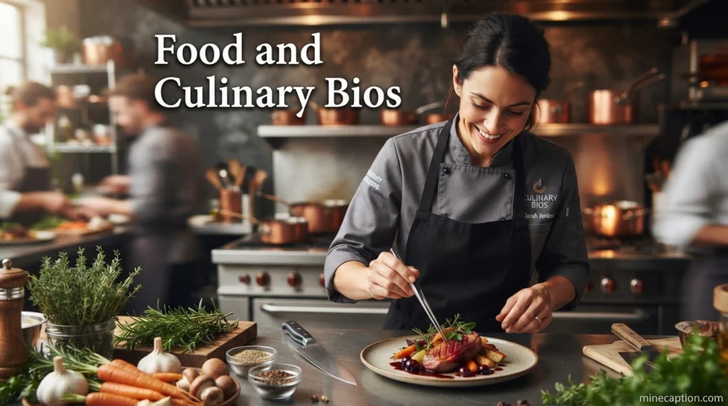 Food and Culinary Bios