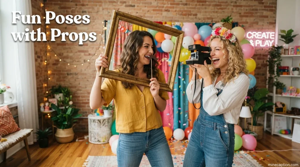 Fun Poses with Props