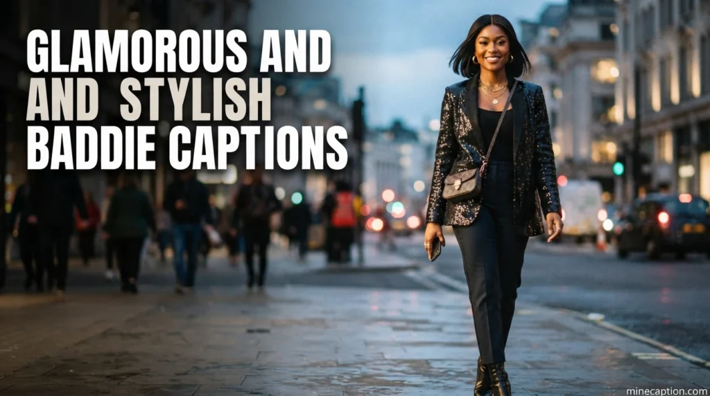Glamorous and Stylish Baddie Captions