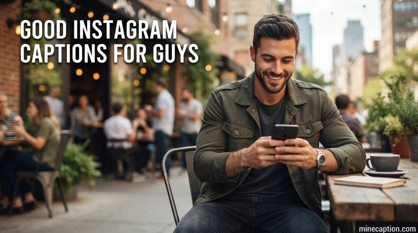 Good Instagram Captions for Guys
