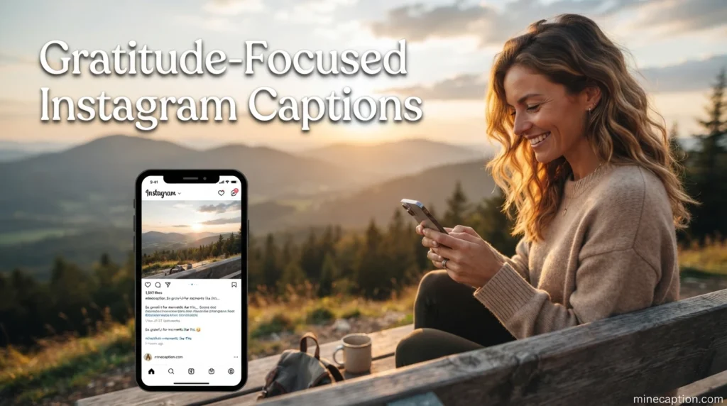 Gratitude-Focused Instagram Captions